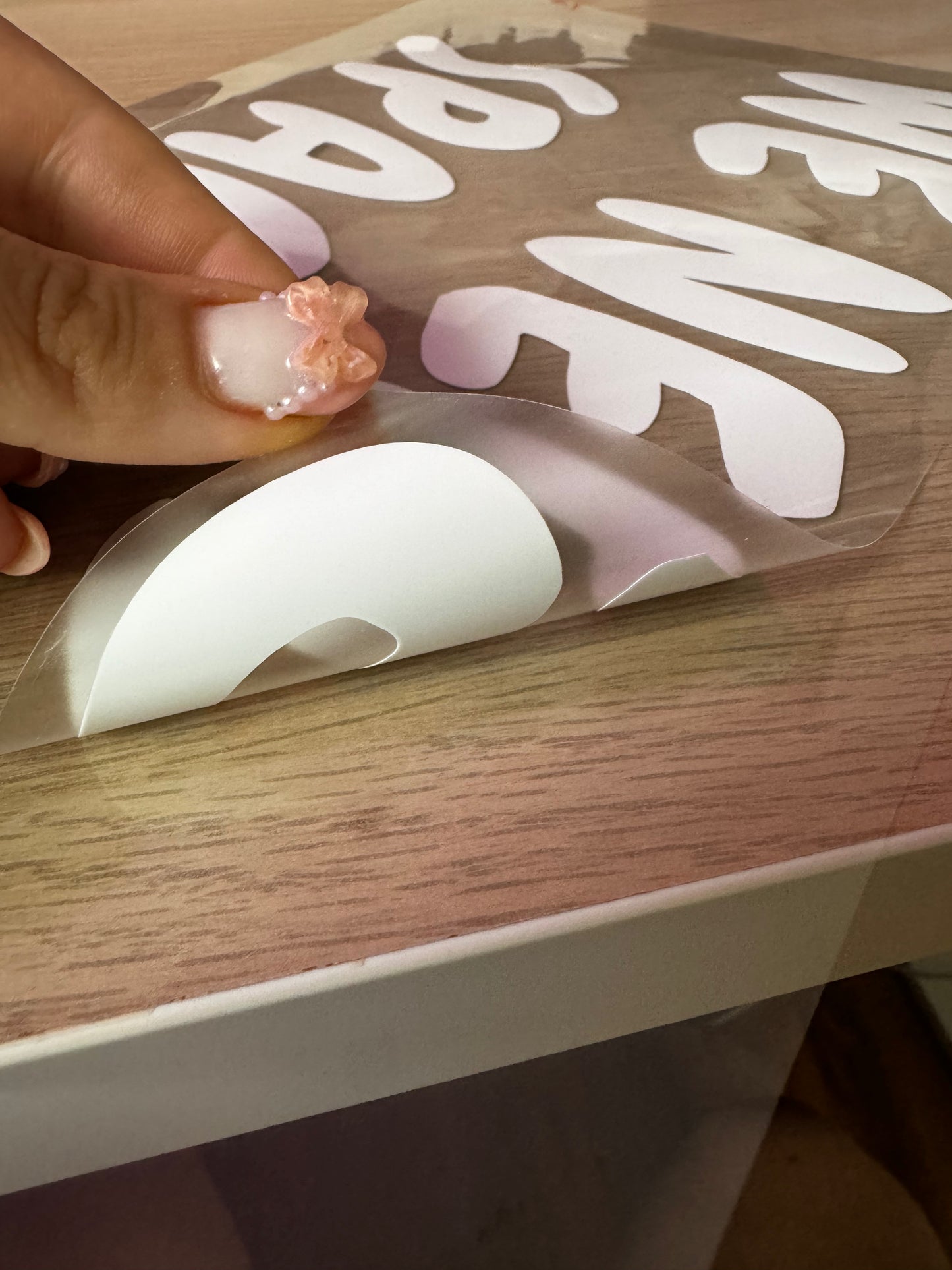 Custom: DIY iron-on decals for awareness clothing and accessories