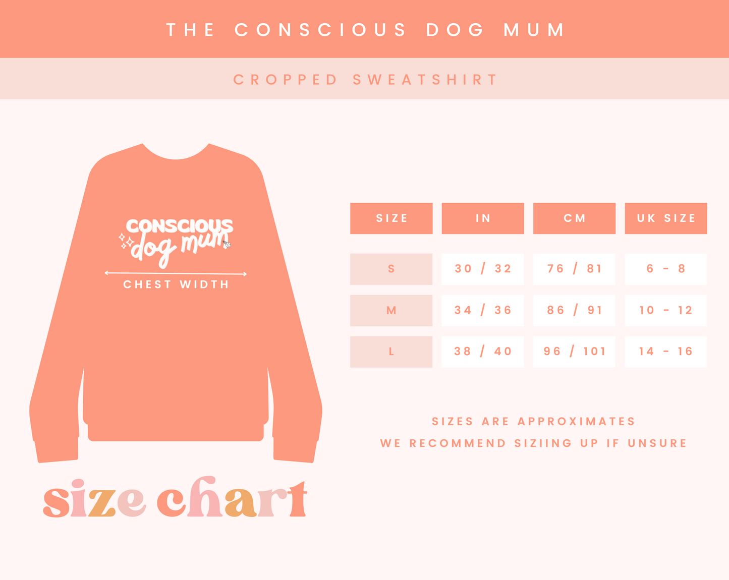 Custom Branded Cropped Sweatshirt with slogan