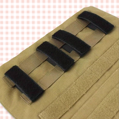 Panel for extra velcro space for Backpack