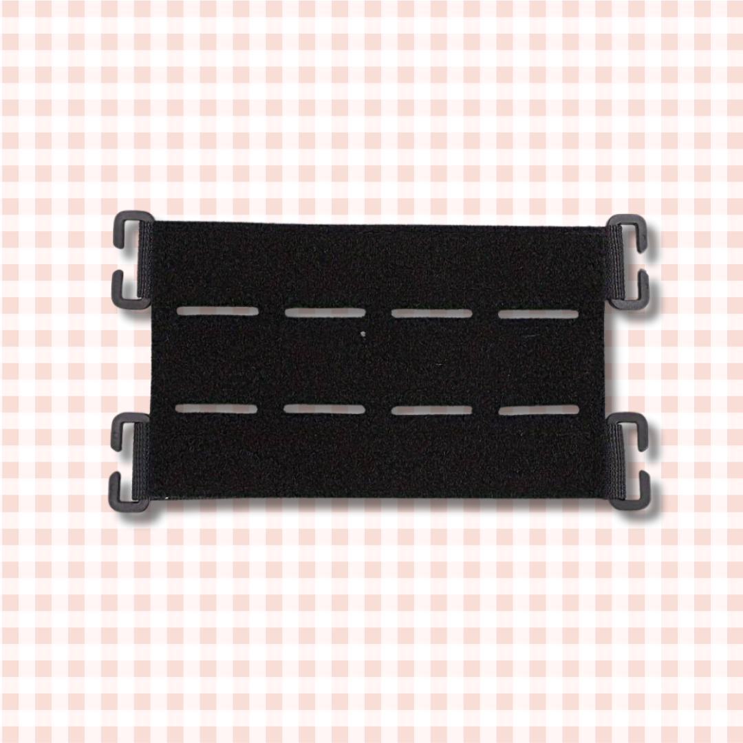 Panel for extra velcro space for Backpack