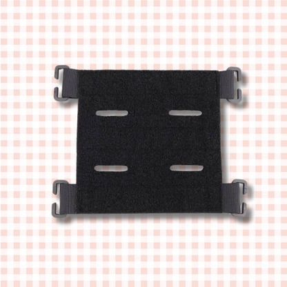 Panel for extra velcro space for Backpack